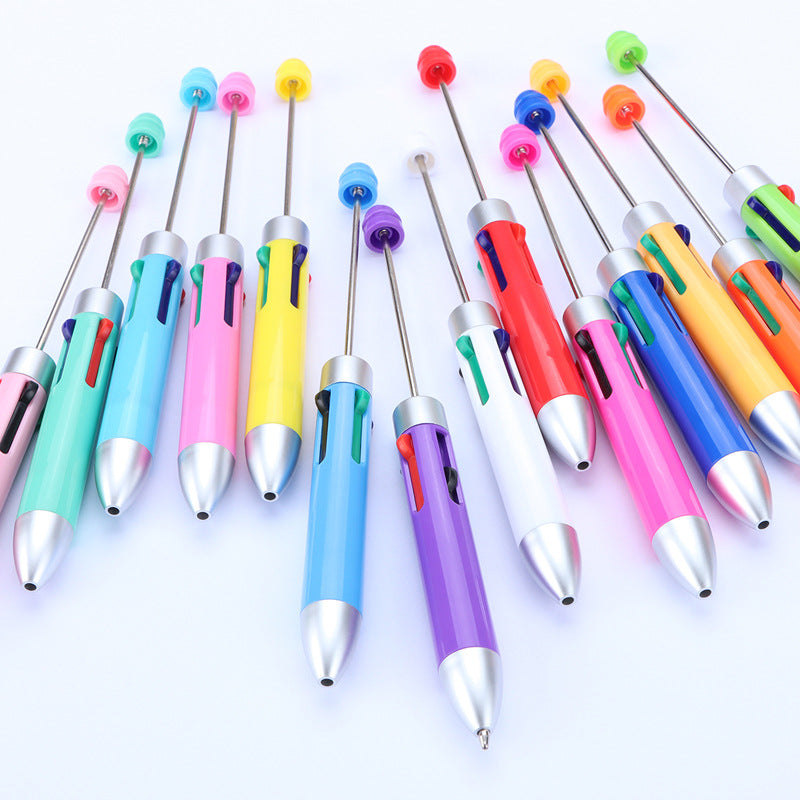 Wholesale Beadable Pens Multicolor Plastic DIY for Beaded Pens